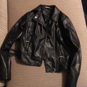 Leather jacket